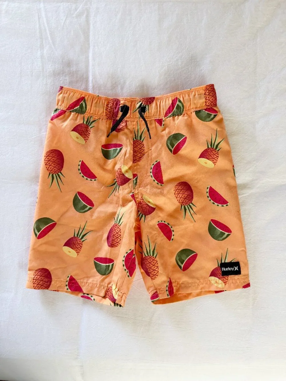 Hurley Swim Trunks NWT • Tropical Fruit • Boys Small